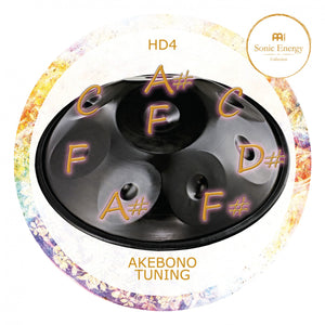 MEINL Sonic Energy Harmonic Art Handpan Akebono - Stimmung: F/A#/C/C#/D#/F/F#/A# (HD4)