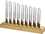 Lade das Bild in den Galerie-Viewer, MEINL Sonic Energy Planetary Tuned Therapy Tuning Fork Set - 27 teilig (TTF-SET-27)
