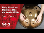 Laden und Abspielen von Videos im Galerie-Viewer, Sela Unity Handpan Cis Kurd Edelstahl SE 215
