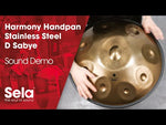 Laden und Abspielen von Videos im Galerie-Viewer, Sela Harmony Handpan D Sabye Edelstahl SE-213

