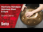Laden und Abspielen von Videos im Galerie-Viewer, Sela Harmony Handpan D Kurd Edelstahl SE-201
